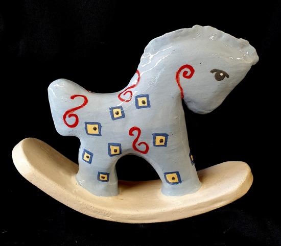Cheval à bascule - Sylvie