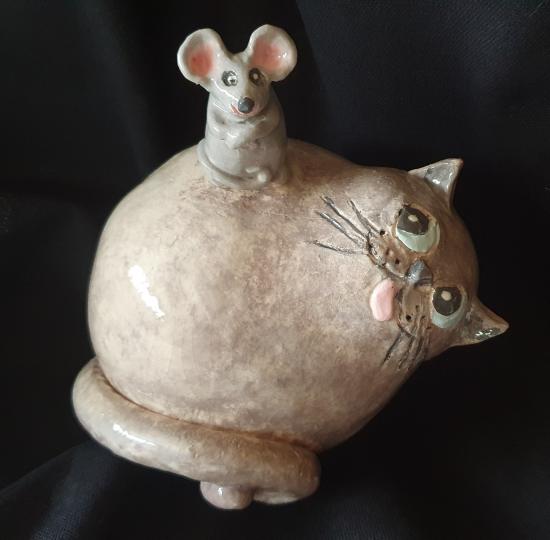 Même pas peur du chat !