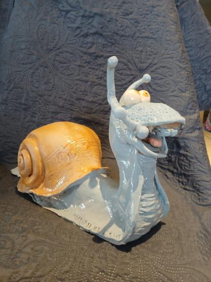 Escargot rigolo géant - Véro